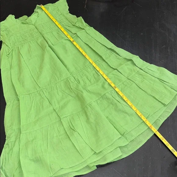roolee light weight cotton green dress. size small. NEW with tags. - Picture 8 of 8